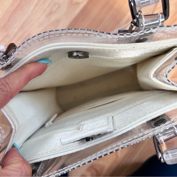 Suzy Smith clear handbag 90s vintage transparent - Picture 5 of 6